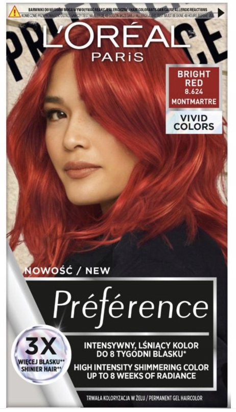 

L'Oreal Paris farba do włosów Preference 8.624