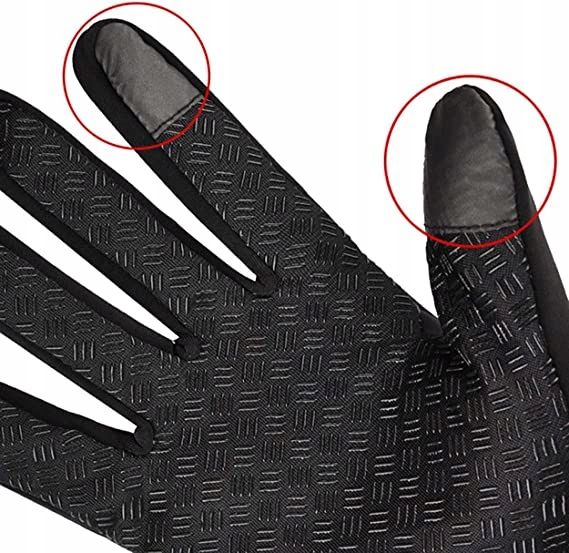 ZIMOWE RĘKAWICZKI DOTYKOWE WODOODPORNE WIATROSZCZELNE SURVIVAL XL Płeć uniseks