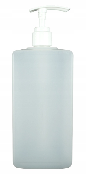 BUTELKA 1000ml Z DOZOWNIKIEM DO ŻELU MYDŁA POMPKA