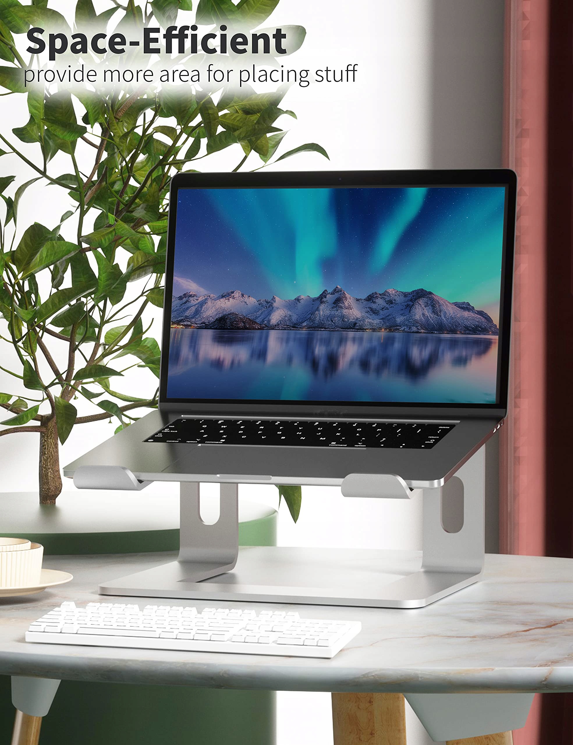 SOUNDANCE Aluminiowy Stojak Na Laptopa Ergonomiczny Do Biurka 10-156 Cali — miniatura 6