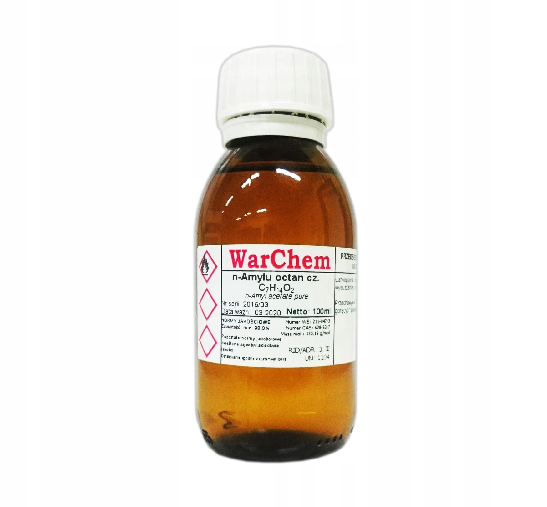 

Octan Amylu czysty op. 100ml Warchem