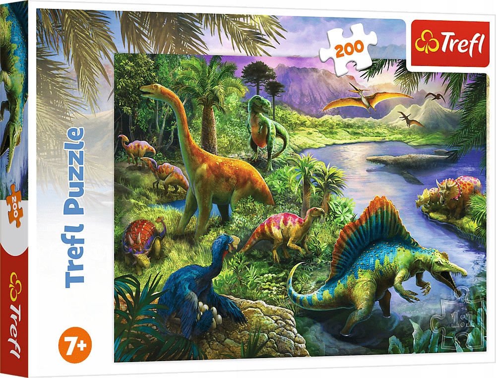 

Puzzle 200 Drapieżne dinozaury Trefl 13281