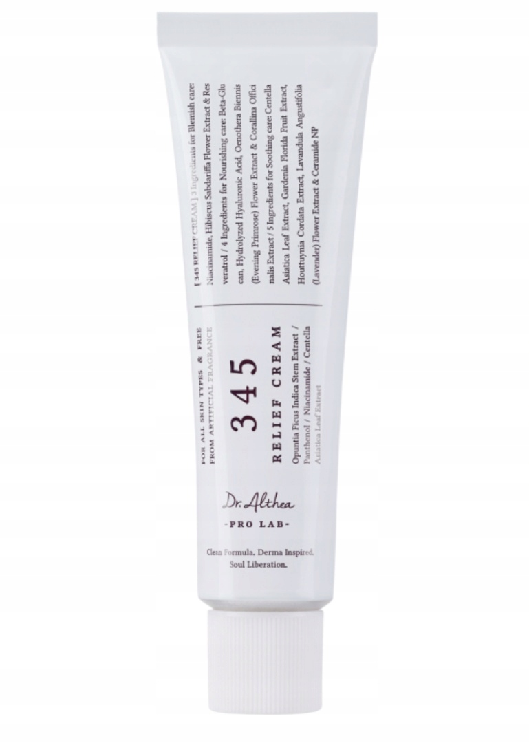 100% Original Dr. Althea, Krem regenerujący do twarzy 345 Relief Cream