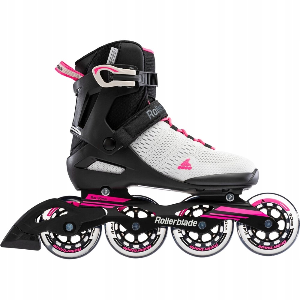 Wrotki Rollerblade Sirio 90 W biały, czarny, różowy