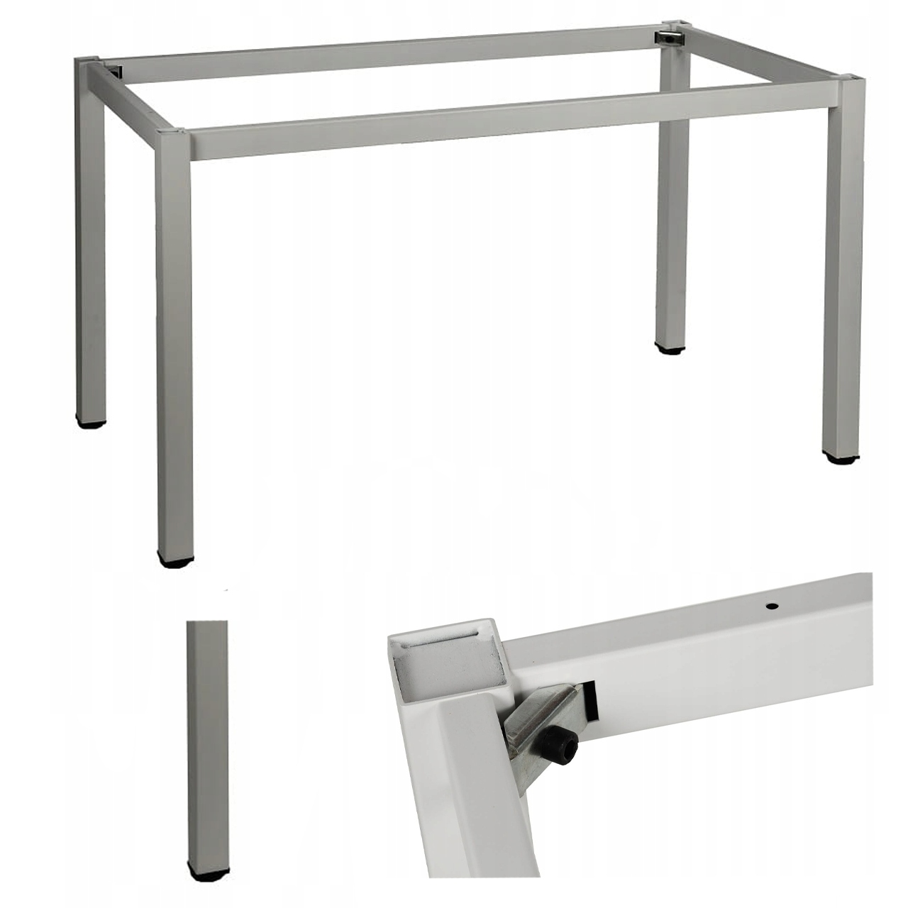 Rám Stola 136 X 76 CM, Štvorcová Noha, Ko