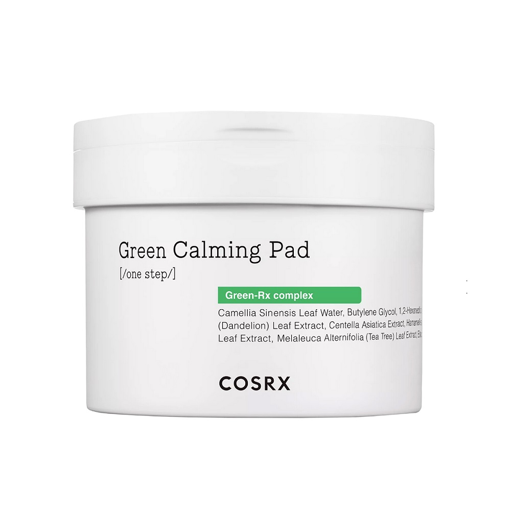 Cosrx One Step Green Calming Pad zklidňující pleťové vločky 70ks