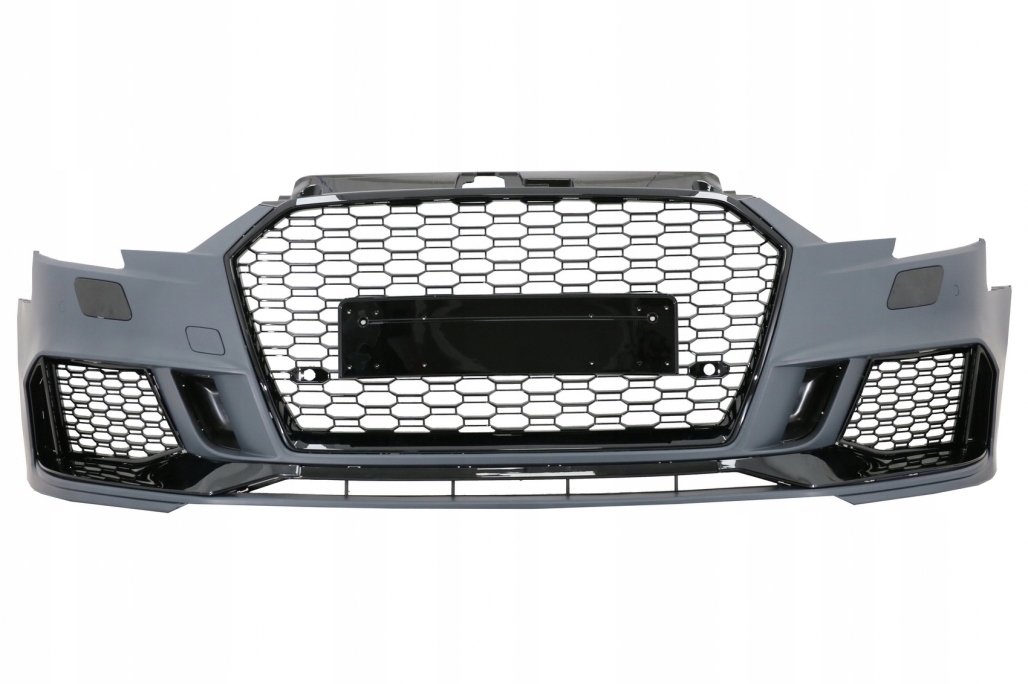 5996806 - Бампер для Audi A3 8V рестайлинг 16-18 решетка RS3