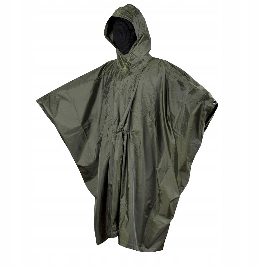 Ponczo Texar ripstop oliwkowe uniwersalne
