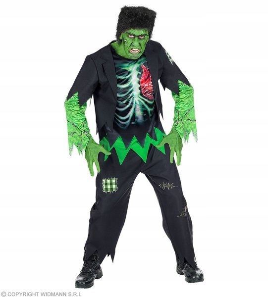 Kostým Frankensteina Frankova Laboratorní Příšera Převlek Halloween XL