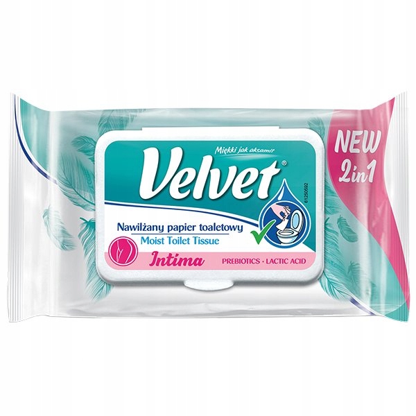 

Velvet Intima Nawilżany Papier 42 Sztuki