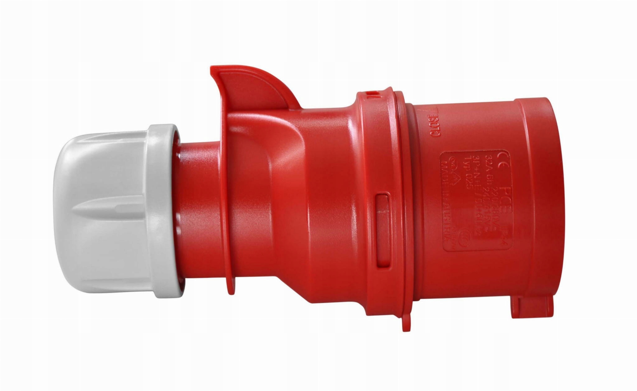

Wtyczka przenośna 32A 5P 400V czerwona IP44 025-6