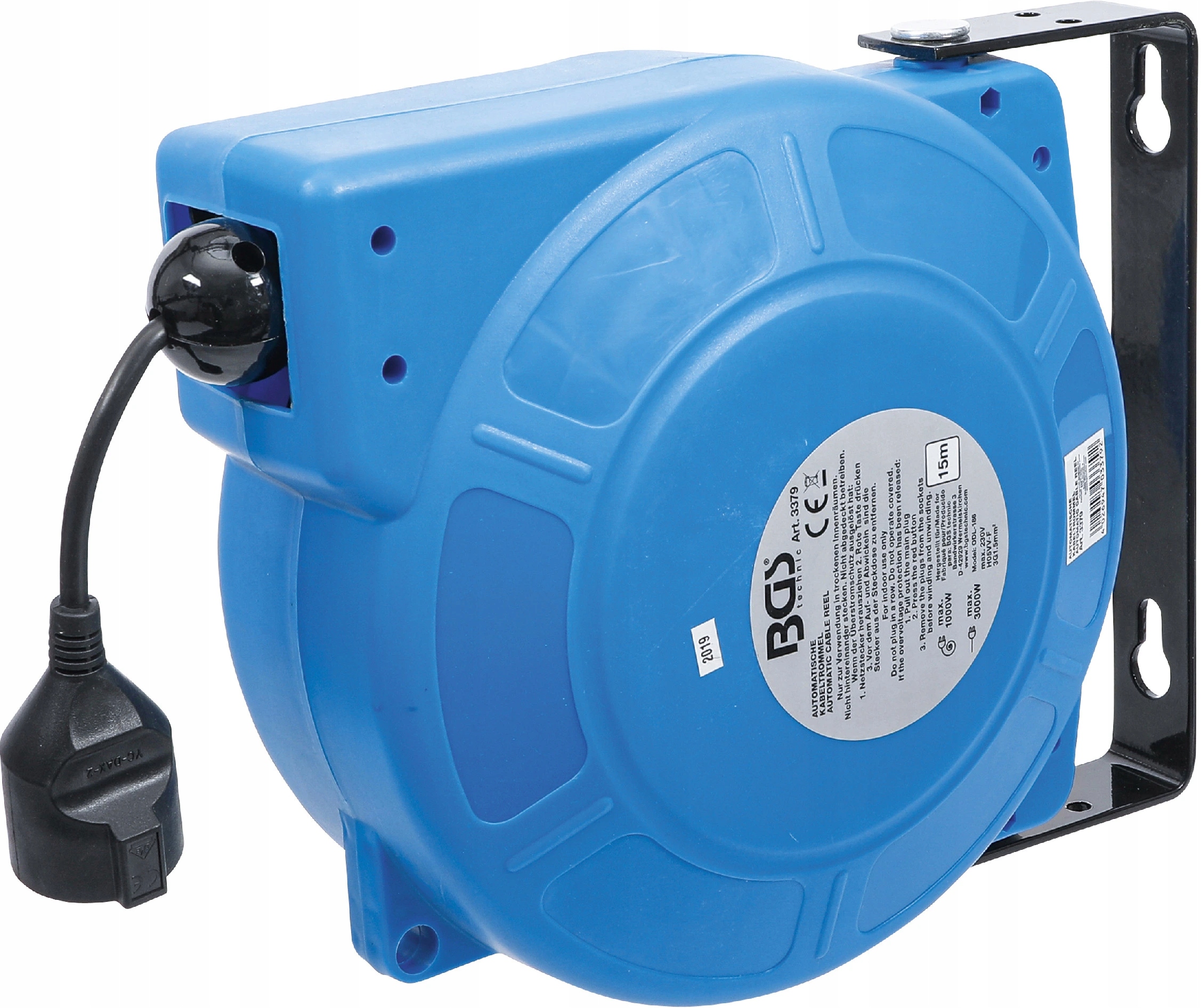 Bgs 3379, Automatický káblový bubon 15 m