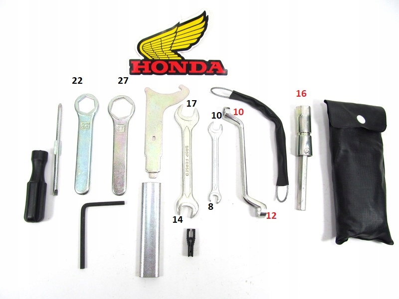 

Zestaw kluczy Klucze motocyklowe oryginał Honda