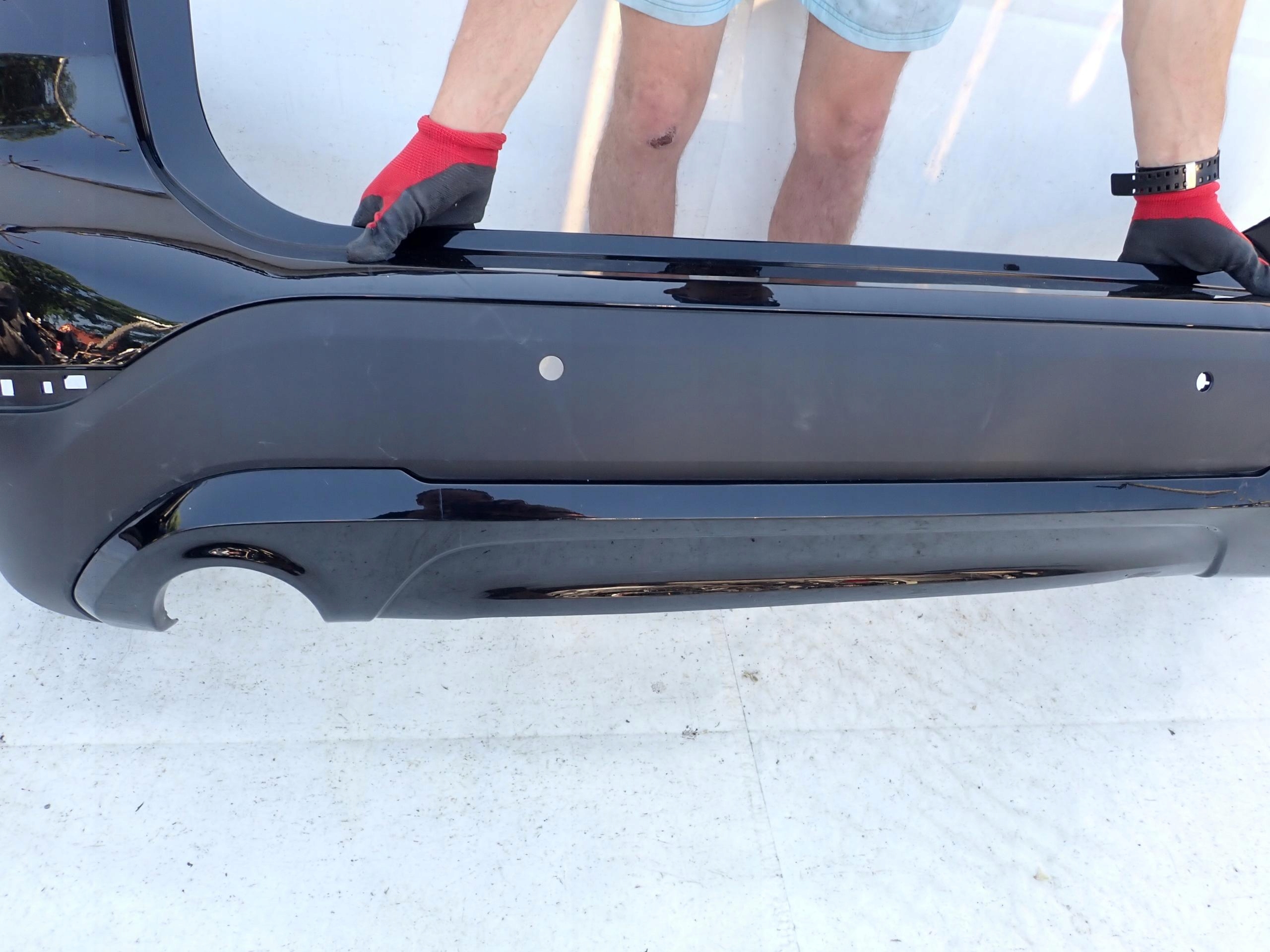 BMW X1 F48 15- bumper rear part rear PDC