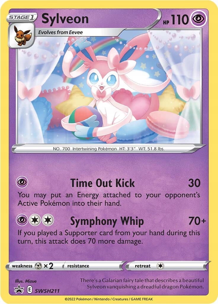 Sylveon (SWSH 211) - SWSH Black Star Promos - HOLO
