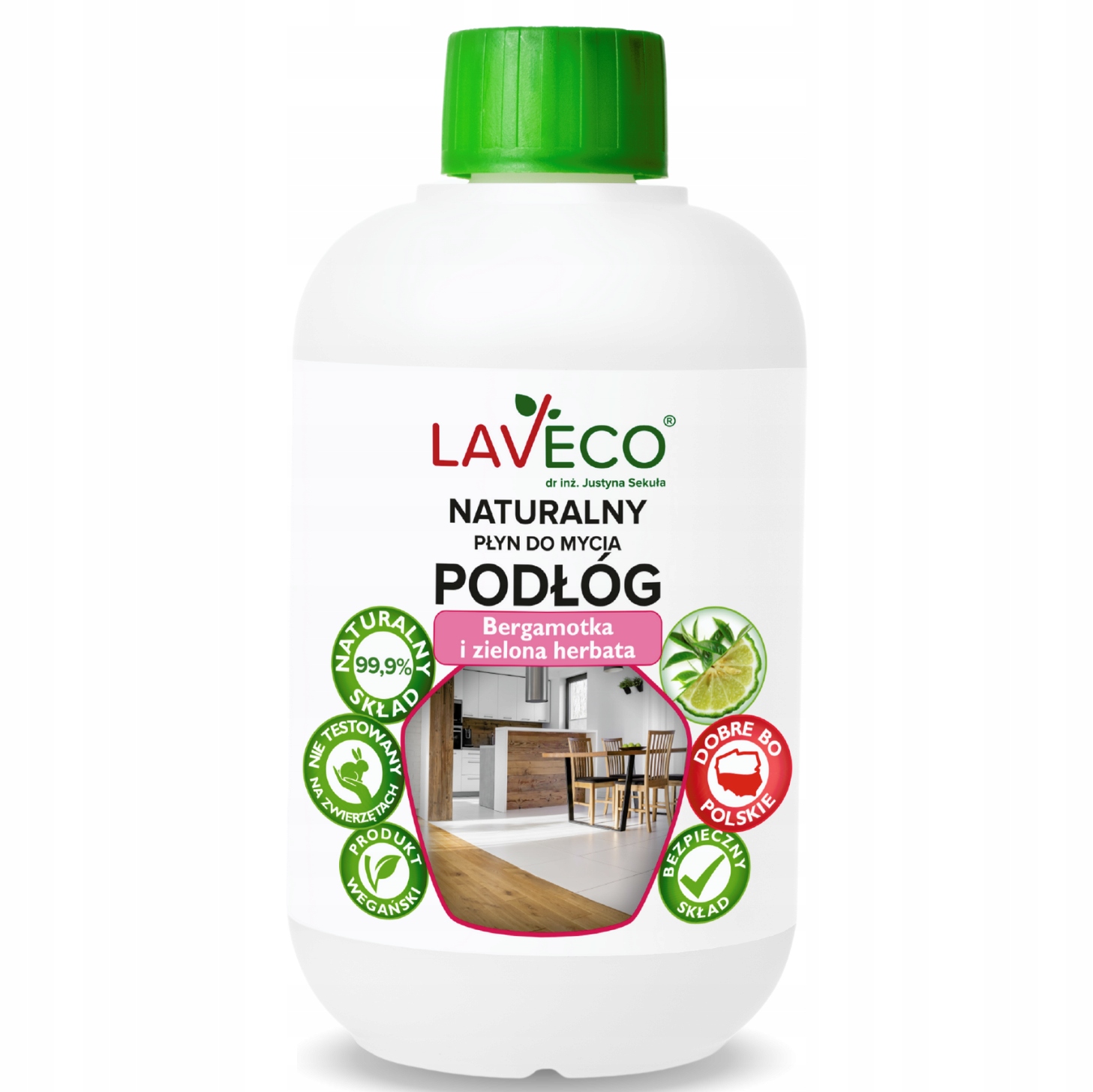 

Laveco Naturalny płyn do mycia podłóg – bergamotka
