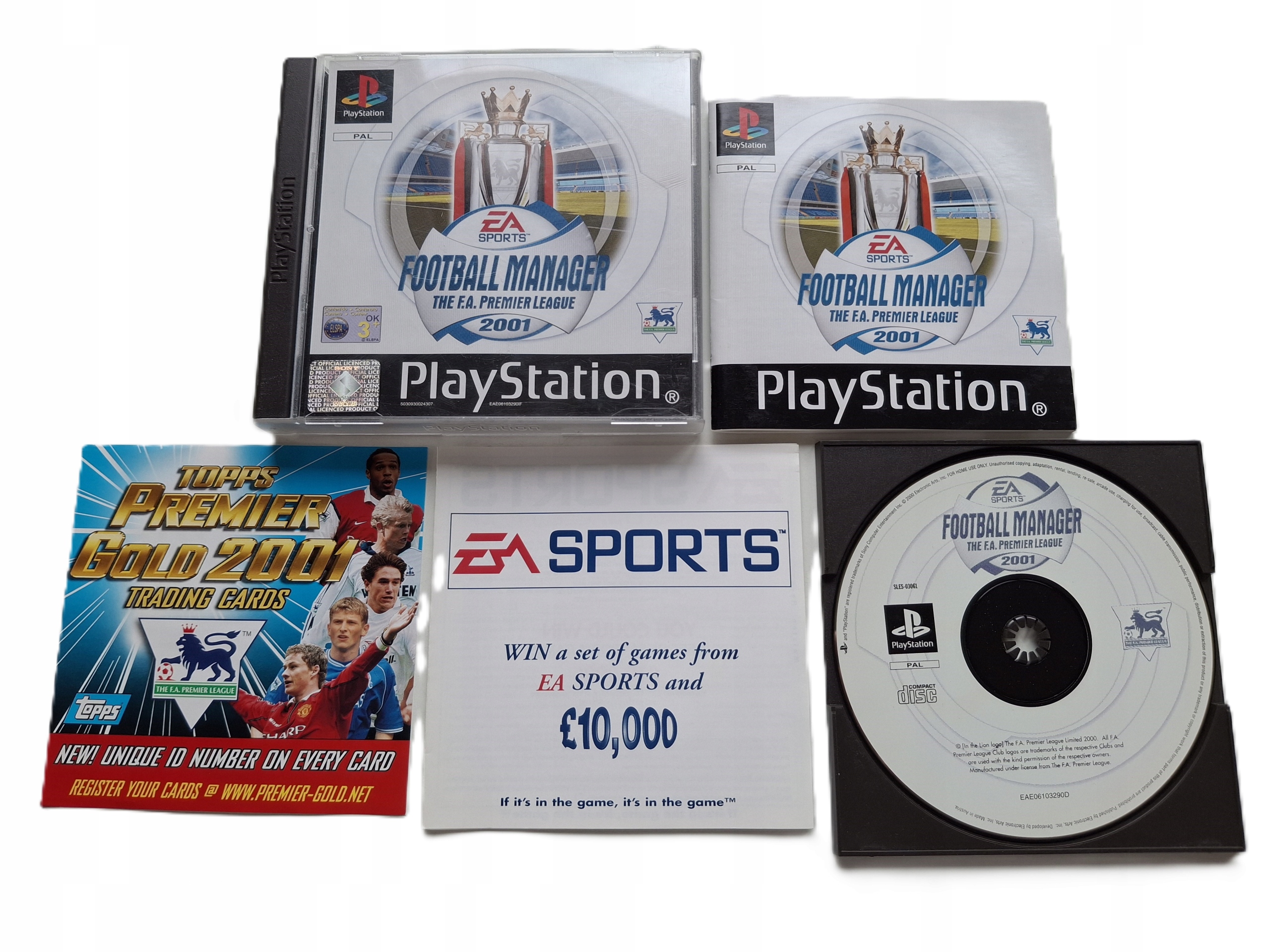 Premier League Ea 2001 THE PREMIER LEAGUE FOOTBALL