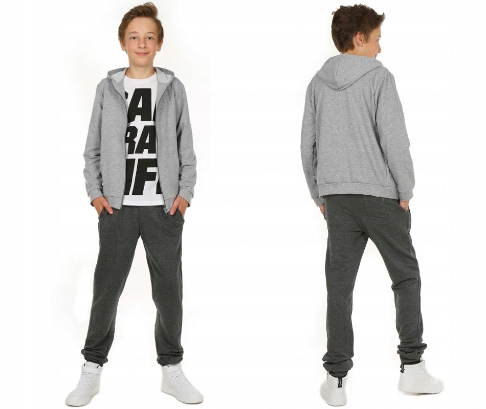 

Spodnie dresowe dla chłopca, gładkie dresy 116