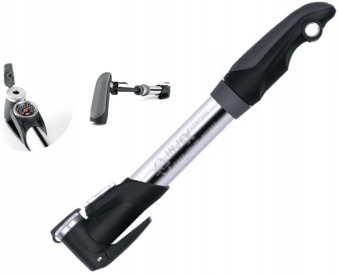 Teleskopická pumpa Sks Injex Control s manometrem