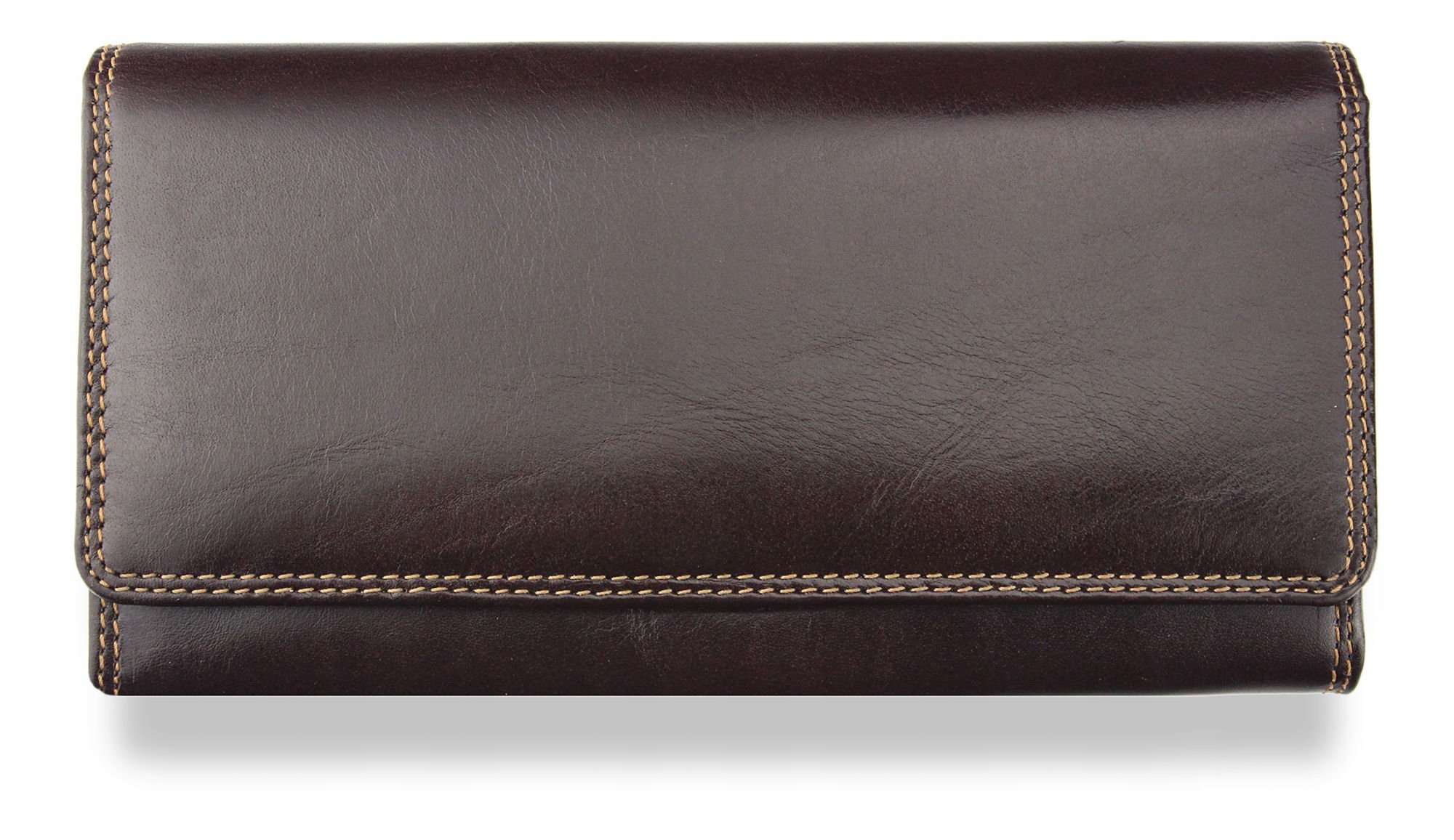 Visconti Dámská peněženka z italské kůže Monza MZ10 Hnědá