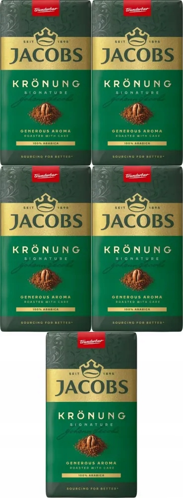 Jacobs Kronung 250g kawa mielona x5