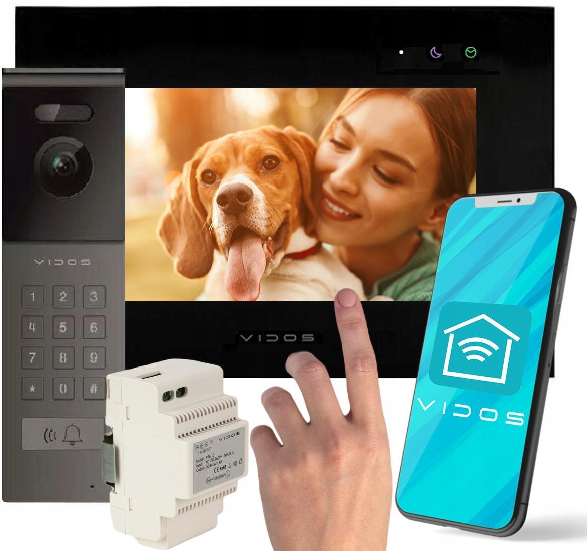 Videovrátnik Vidos X M10B-X/S12D, model X199