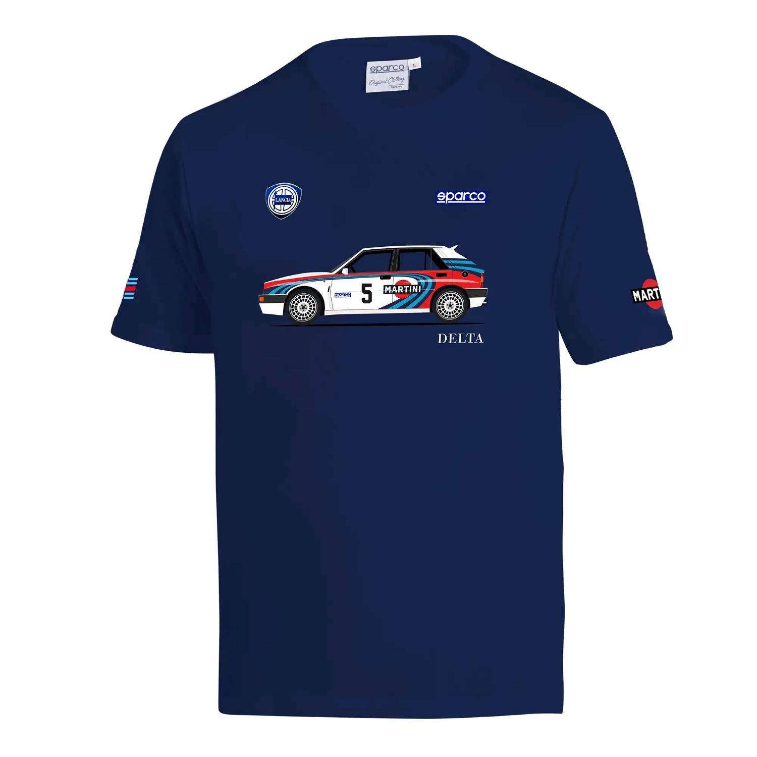 Tričko Lancia Delta Martini Racing Sparco