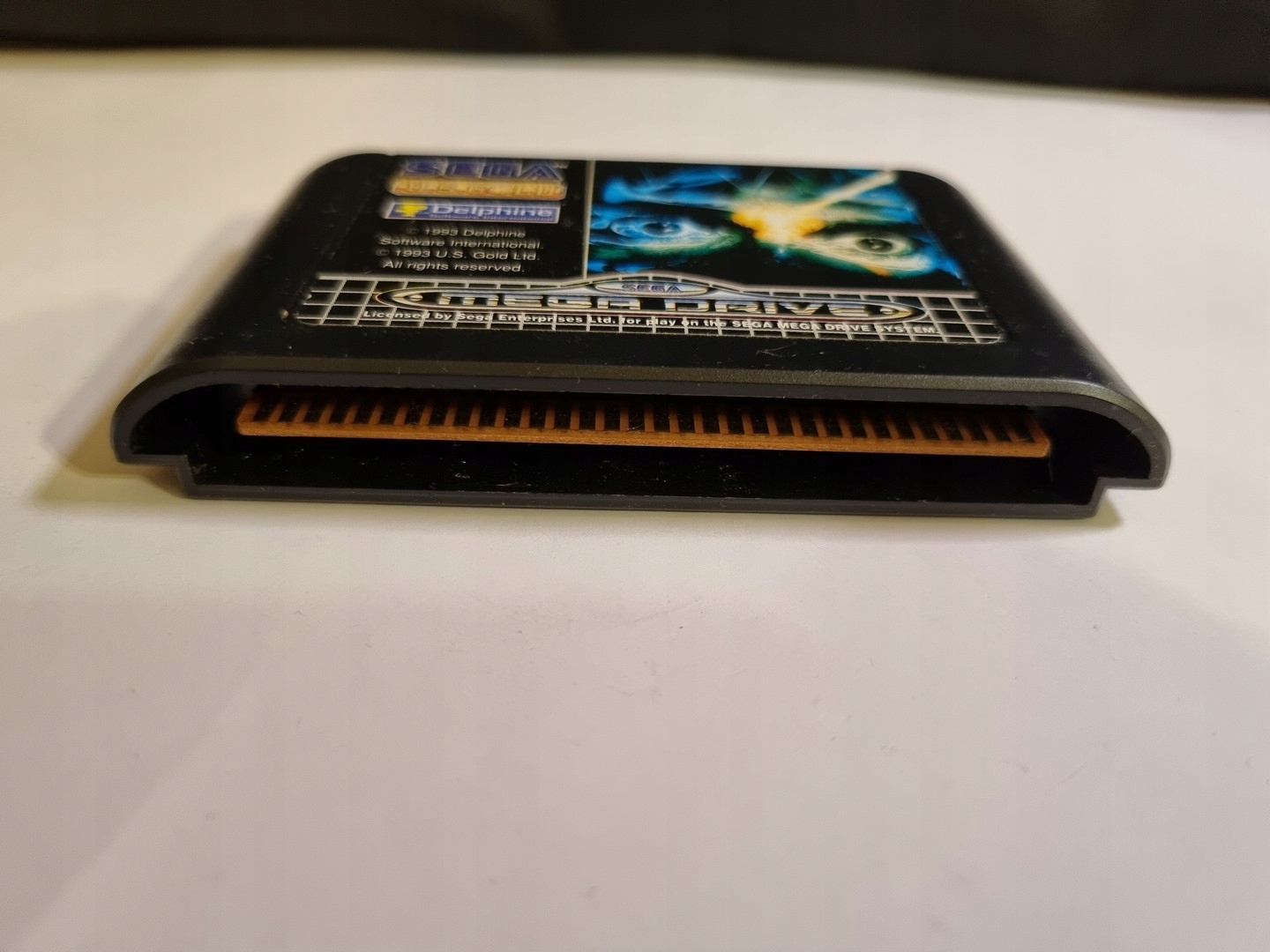 Flashback, gra na Sega Mega Drive / Genesis, PAL, 1993 Tytuł Flashback