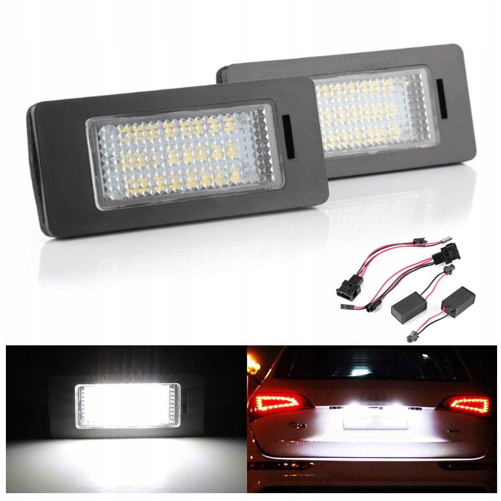AUDI A1 A4 B8 A5 A6 C7 Q5 TT LAMPKI TABLICY LED