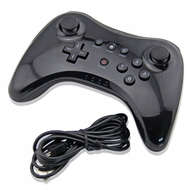 

Pad Wii U Pro do konsoli Wii U, czarny