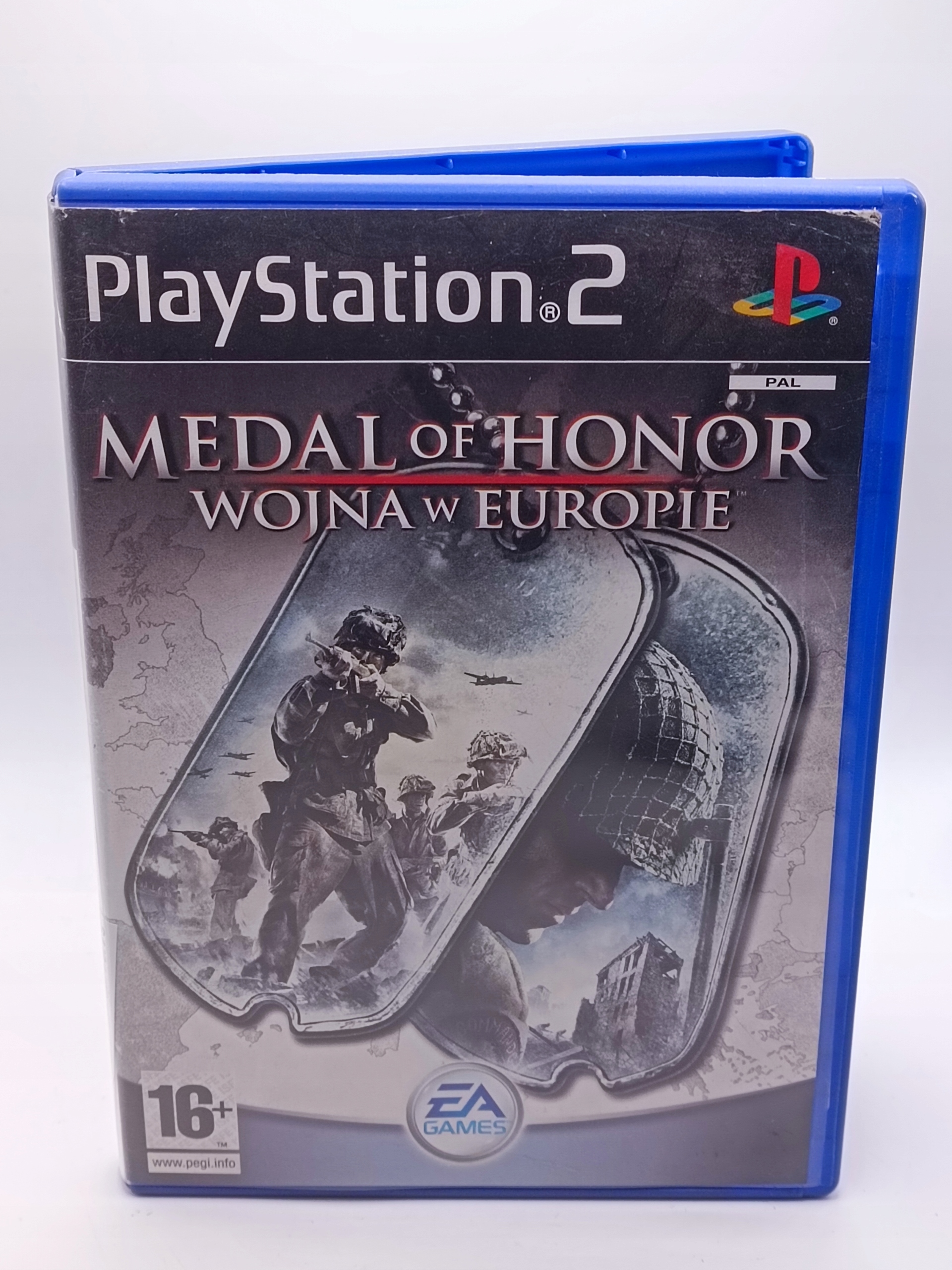 GRA MEDAL OF HONOR WOJNA W EUROPIE NA PS2