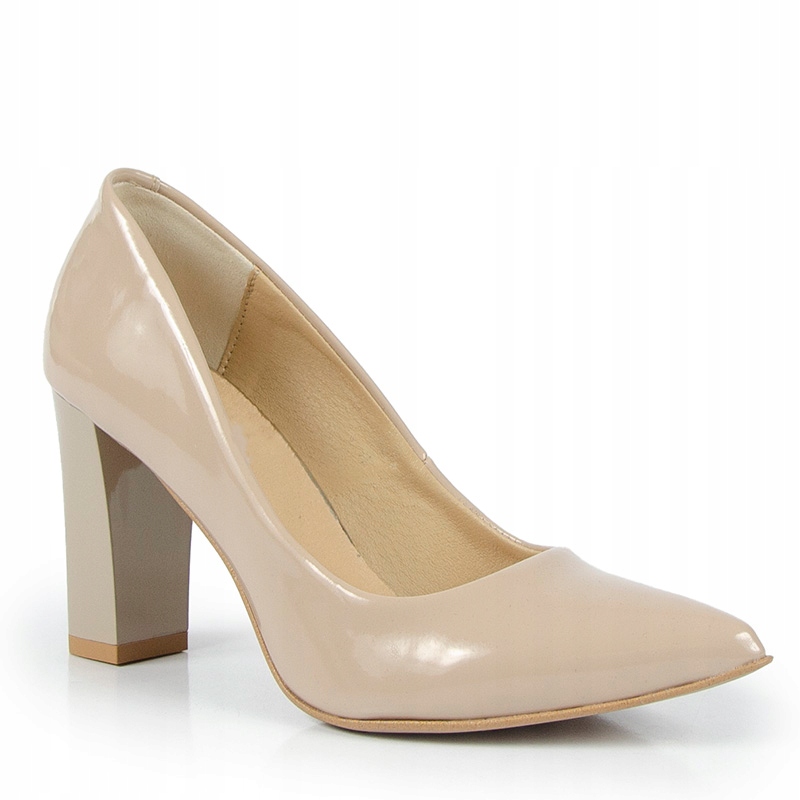 LaRoni E453 Lodičky Špic Kůže Béžová 36