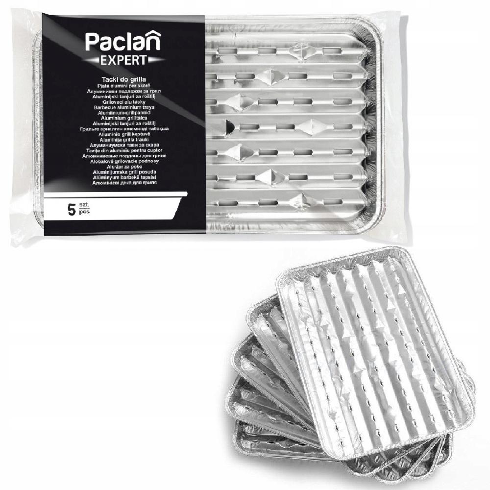 

Tacki Aluminiowe Do Pieczenia Na Grill 5 Sztuk