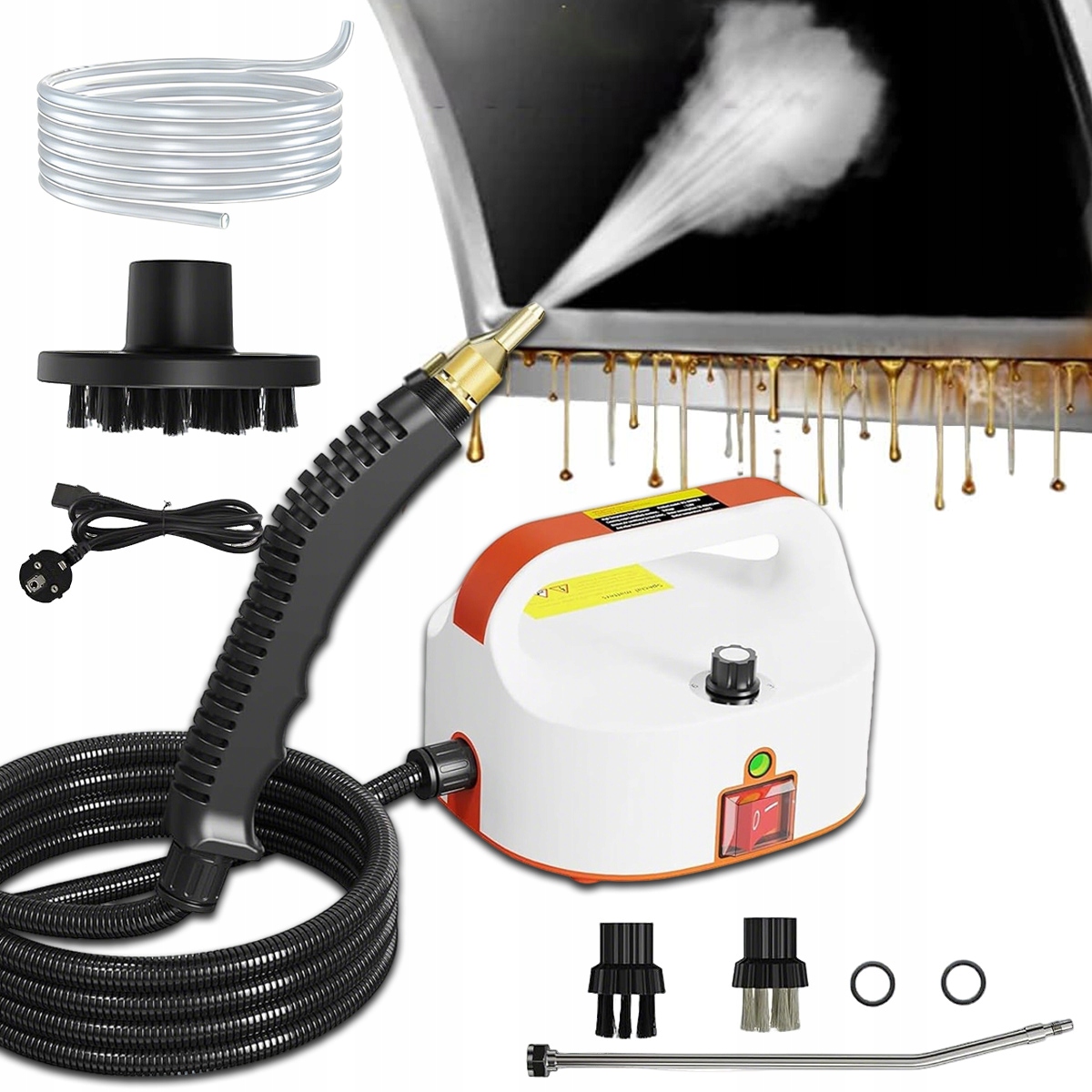 Myjka Parowa Czyścik do Okien Parownica 2500W Ręczna Myjka 4,5bary