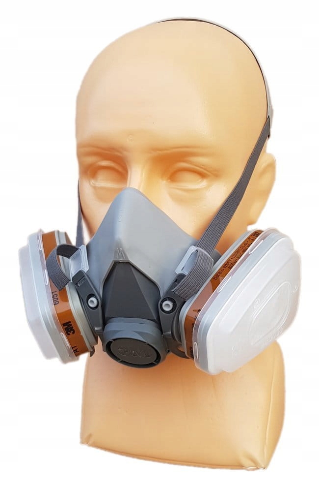 Maska lakiernicza 3M lakiernika Półmaska 6200 A1P1