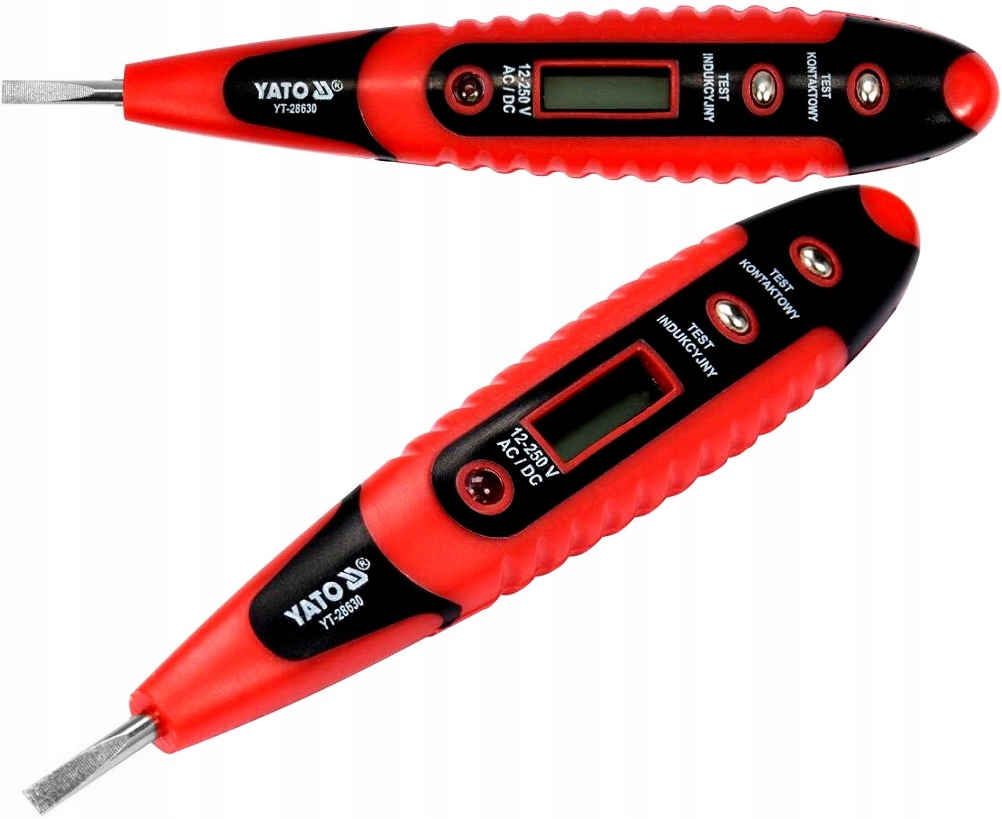 Wskaźnik Elektryczny 12~220V Próbnik Miernik Ac DC Test Ciągłości Yato