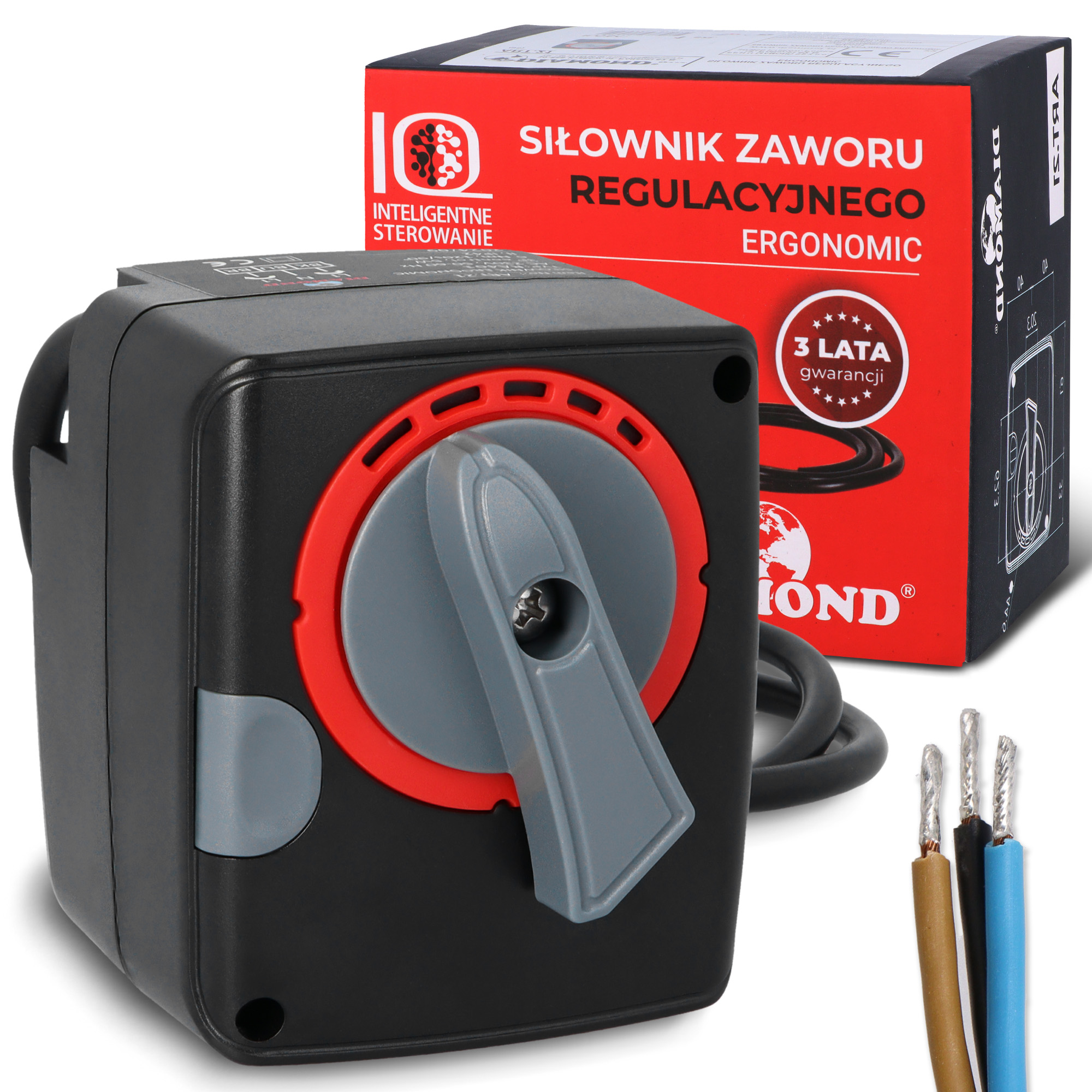 Ovládač Pohonu Ventilu Vody Zmiešavacích ventilov 3-cestný Výkonný Ui-p