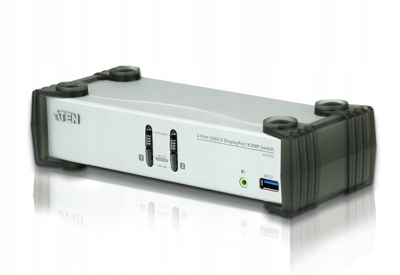 Przełącznik Kvm Aten CS1912 4K Ultra Hd do 2 komputerów Usb