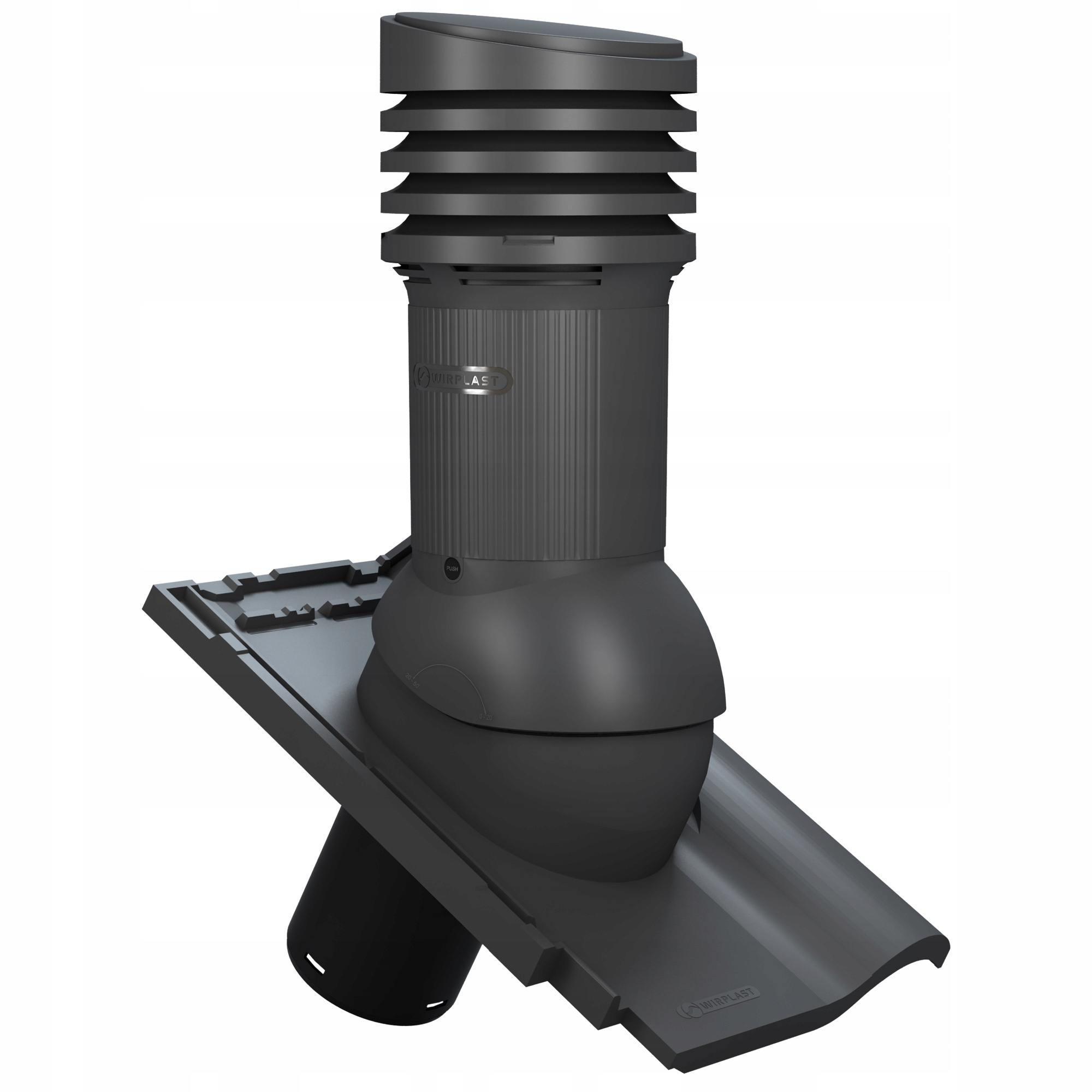 Izolovaný krb Wirplast Evo 125 mm pro Keramické a Betonové střešní tašky