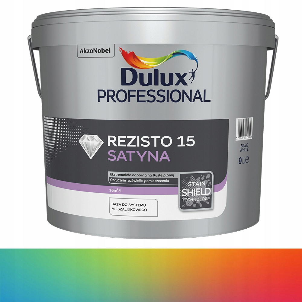 Barva barva na stěny Professional Dulux Rezisto 15 9L Ral Ncs