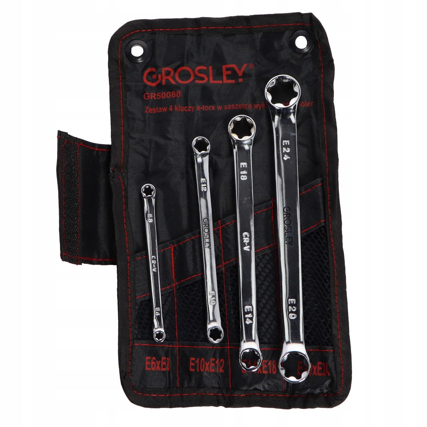 

Zestaw 4 kluczy E-Torx dwustronnych Grosley