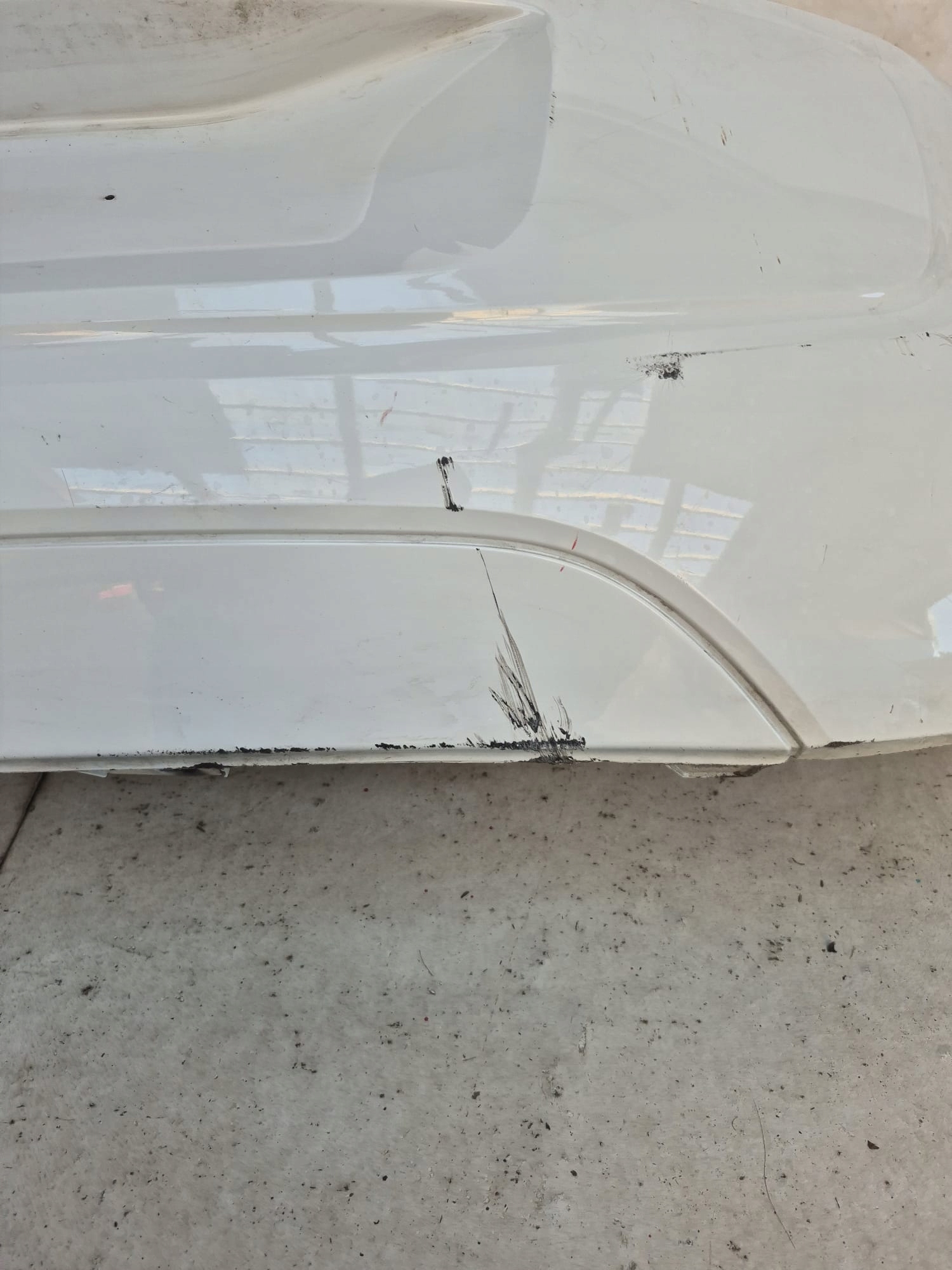 VW UP 11-16 bumper rear part rear