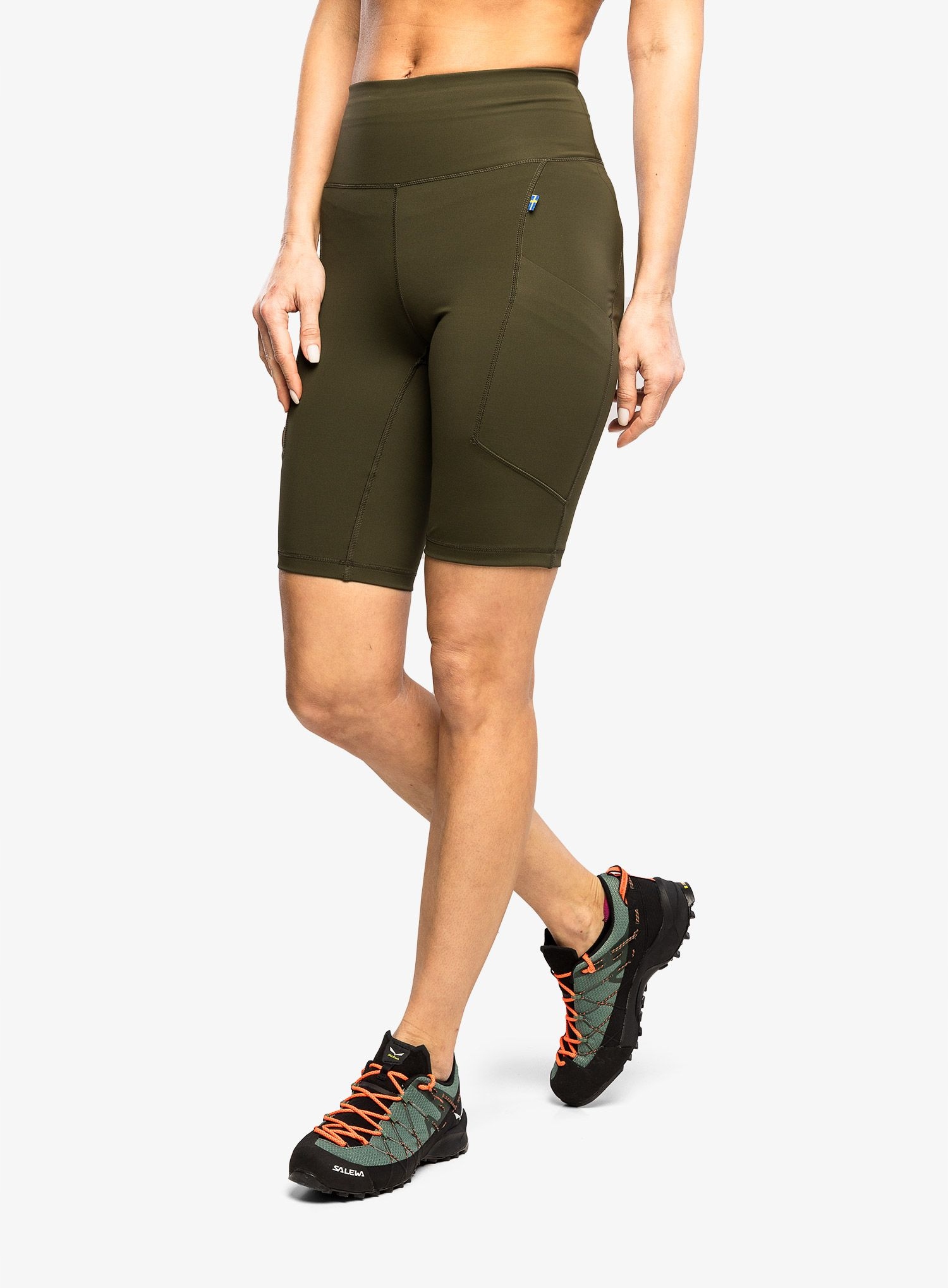 Kraťasy Fjallraven Abisko Short Tights d. forest Xs
