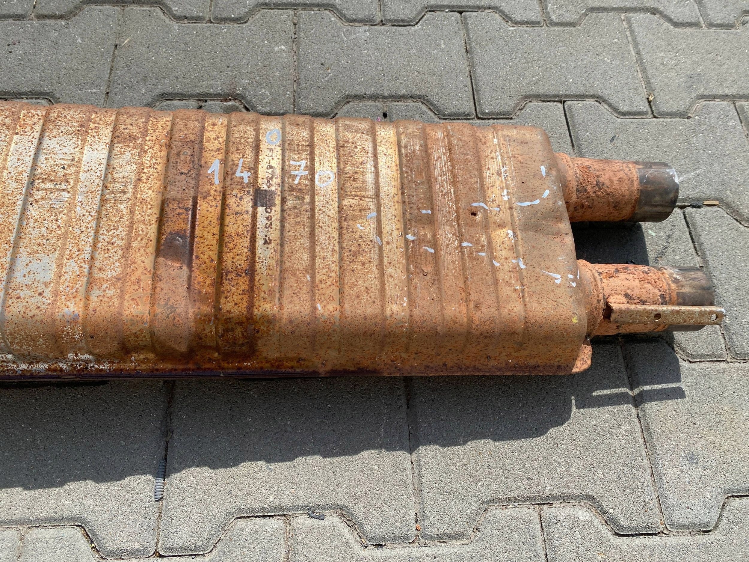 pipe exhaust Ford Mustang VI GT 5.0 2015+
