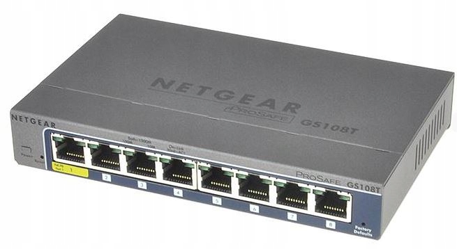Prepínač Netgear GS108T-300PES