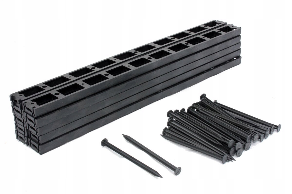 

Obrzeże Ekobord Mini 27mmORYGINAL 20 szt+ 40 kotew
