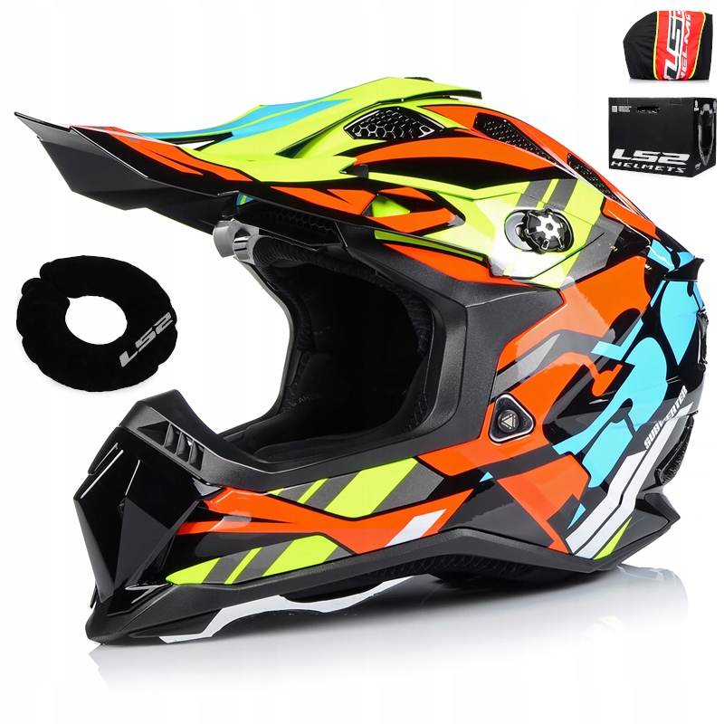 Kask Cross LS2 MX470 Subverter Rascal Orange r. L