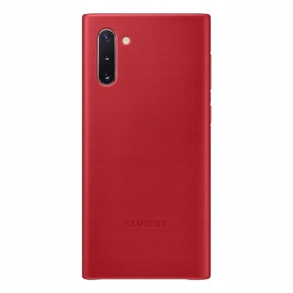 Etui Samsung EF-VN970LR Note 10 N970czerwony/red Leather Cover