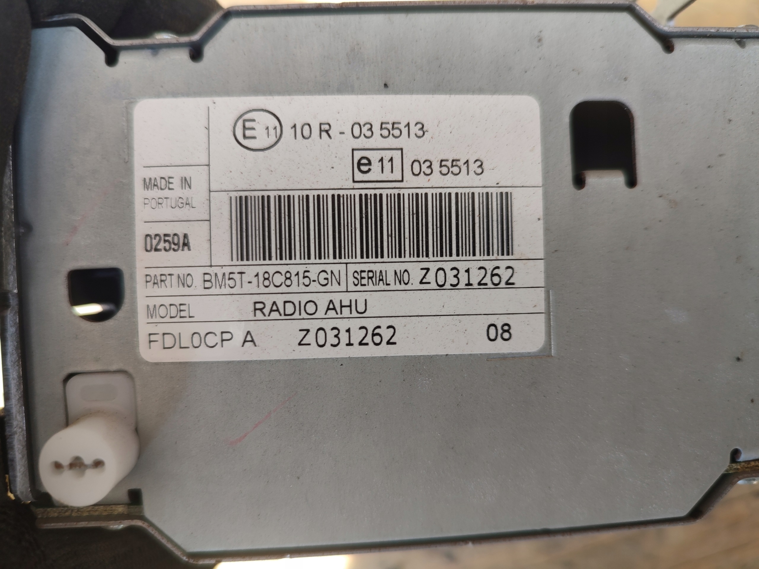 RADIO FORD FOCUS MK3 BM5T-18C815-GN
