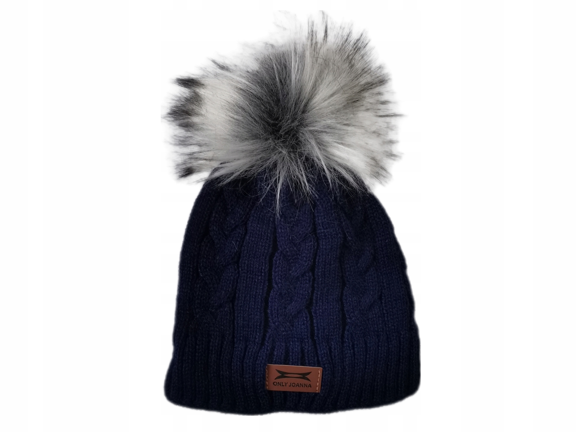 CZAPKA ZIMA czapeczka chrzest BARDZO CIEPŁA roz 62 - 74 Marka bez marki